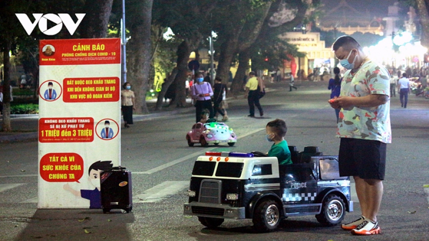 Hanoi capital reopens weekend pedestrian streets in Old Quarter